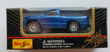 Dodge Dakota Sport BLUE Die Cast Truck, Maisto 1:64 Scale, New in Box, Very Rare picture