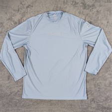 O'Neill Skins UPF 50+ Long Sleeve Sun Shirt Blue Men's 2XL Slim Fit picture