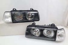 Depo Glass Lens Projector Headlight+Clear Corner Lights~For~BMW~E36 ti hatchback picture