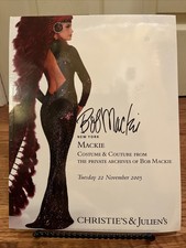 Bob Mackie Signed Autograph 2005 Christie's & Julien's Auction Program Catalog picture
