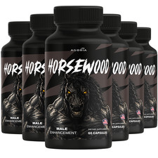 (6 Pack) Horsewood Advanced Male Health Support Formula Horse Wood Male Capsules picture