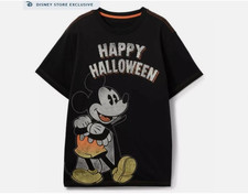 Disney Parks Mickey Mouse ''Happy Halloween'' T-Shirt 2025 Adults NWOT XL picture