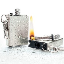 Permanent Match Fire Starter Survival Emergency Flint Metal Lighter Hiking New picture
