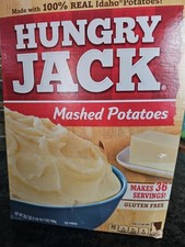 4 NEW Pack HUNGRY JACK Instant Mashed POTATOES 26.7 oz Makes 36 Servings Each picture