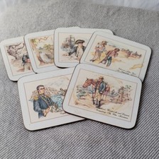 Vintage Cork Back Placemats 'Australian Explorers' c1970's - VERY RARE picture