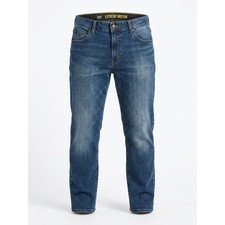 Lee Extreme Motion Straight Leg Jeans Blue Denim 38x29 picture