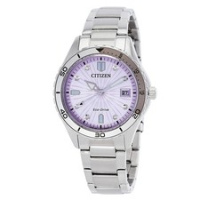 Citizen Women's Marine Lady Pink Dial Eco-Drive Watch - FE6170-88X NEW picture