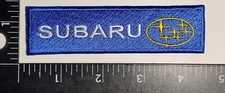 Subaru Blue Quality Patch Motorsport Car Racing Ironed or Sewed Fast Shipping picture