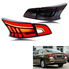 LED Tail Lights for Nissan Sentra 2013-2019 Nismo B17 SV SR Rear Lamps Assembly picture
