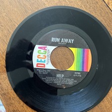 Vintage 1971 Vinyl: Run Away/Keep In Touch by HELP psychedelic rock picture