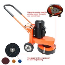 220V Hand Push Concrete Floor Polisher Buffer Cement Epoxy Floor Renovation picture