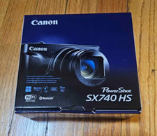Canon PowerShot SX740 HS Wi-Fi 4K Digital Camera (Black) 2955C001 NEW picture