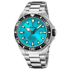 Festina Sport F20663-5 Diver's Watch 20ATM, Sapphire Glass, Blue, Steel picture