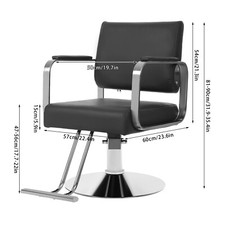 360° Rotatable Barber Chair Salon Chair Carbon Steel Stylist Chairs for Salon picture