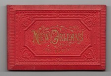 1885 New Orleans Fold Out Booklet PANORAMA Louis Schwarz Wittemann World's Fair picture
