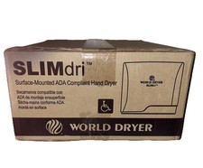 World Dryer SLIMdri Surface-Mounted ADA Compliant Hand Dryer Brand New Sealed picture