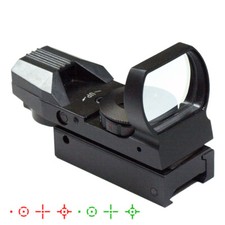 Tactical Holographic Reflex Red Green Dot Sight 4 Type Reticle for 20mm Rails picture