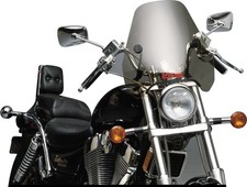 Slipstreamer S-06 Spitfire Windshield 15x17 Black Hardware Universal S-06-T picture