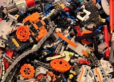 Genuine LEGO Bulk Lot Random Mixed Bricks Parts Pieces Choose 1, 2, 5, 10, 20 LB picture
