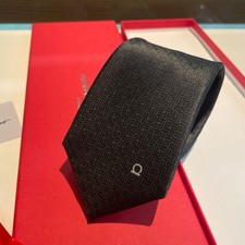 NWT Ferragamo Silk Necktie Luxury Men's Business Formal picture
