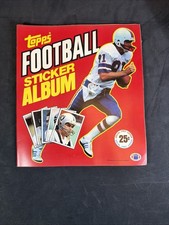 Topps 1981 Football NFL Sticker Book Album Complete 100% - MINT picture
