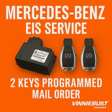 Mercedes W204 EIS 2 Keys Programmed Service C250 C300 C350 Mail-In picture