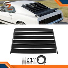 Rear Window Louver For 1969-1970 Ford Mustang Screw-On Aluminum Powder Coated picture