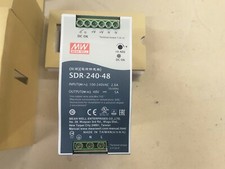 MEAN WELL SDR-240-48 240W 48V 5A AC to DC DIN-Rail Power Supply 100-240v input picture