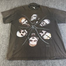 VTG 1998 Rammstein Sehnsucht Album T Shirt Mens XL Blue Grape Delta Tag Metal picture
