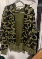 A Bathing Ape 1st Camo Shark Full Zip Hoodie Size M *Lightly Used picture