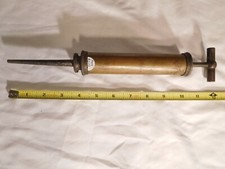 Incredible Rare Antique Air Bicycle Pump Noera MFG. Co. Waterbury, Conn picture