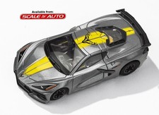 AFX Mega G+ Corvette C8 Hypersonic Grey HO Slot Car #22107 BRAND NEW RELEASE picture
