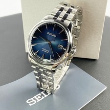 Seiko Men's SRPB41 Presage Cocktail Time Blue Dial  Automatic Watch 40.5mm picture