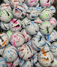 36 4A/5A Taylormade Speedsoft Ink Mix Colors MINT & Near Mint Used Golf Balls picture