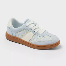 Girls' Rachel Novelty Lace Up Floral Print Sneakers - art class picture