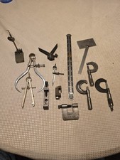MACHINIST Mixed Tos Lot Gauges Indicators, Calipers, Rules ☆US picture