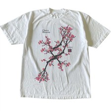 Sakura Cherry Blossom Japanese Y2K Grunge Vintage Unisex Graphic Streetwear Tee picture