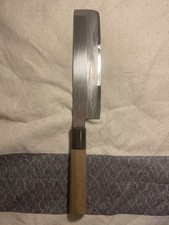 Japanese Usuba knife 180mm Sakai Tohji Masashige 堺刀司 正重作 kitchen knife picture