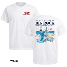 Big Rock Blue Marlin Tournament Tshirt Ocean Fishing Cotton Shirt picture