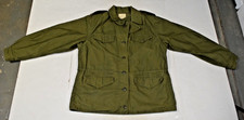 Vintage 70s Womens Military Field Coat Size S/M Greenbrier Industries Lined 1978 picture
