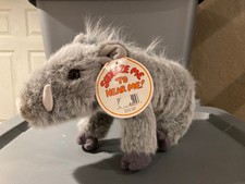 Vintage 1987 Fundamental Too Walter Warthog Plush - No Sound - some stains on it picture