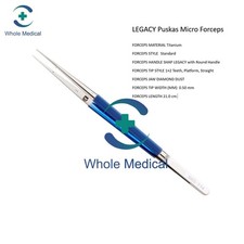 Scanlan Legacy Puskas Titanium Micro Forceps 21cm 1x2 Teeth picture