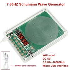 For Schumann Wave Generator Pulse Sine Frequency+Audio Output Connector+Case picture
