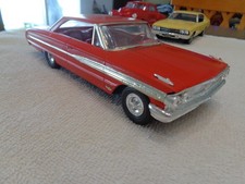 Vintage AMT 1964 Ford Galaxie Hardtop RED Dealer Promo Model Car 1/25 Scale-NICE picture
