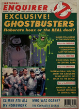 1984 Ghostbusters National Enquirer Poster/Print Venkman Egon Ray 👻🔥👻 picture