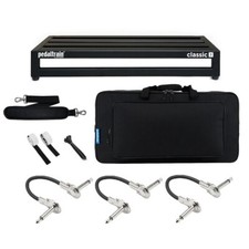 New Pedaltrain Classic 2 Guitar Effects Pedal Board w/ Soft Case & Patch Cables picture