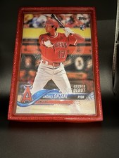 2018 Topps Update Series - REPLICA Debut Shohei Ohtani #US285 (RC) RESIN TRAY picture