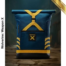 Marvel Wolverine Weapon X Premium Backpack Utility Gear Laptop Fit Travel Bag picture