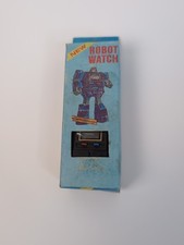 Vintage 1980's Robot Watch Transformer Hong Kong NIB Kids Toy picture