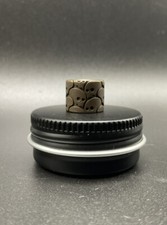 Playge 1/20 Bronze Big Face Pandemic Bead EDC Zipper Pull picture